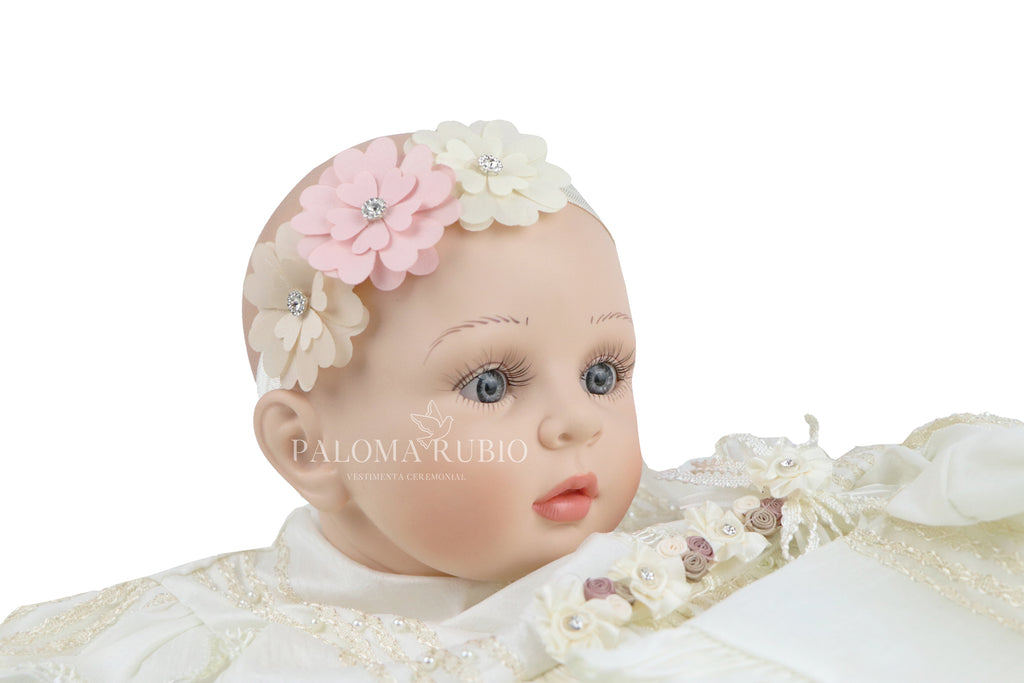 Diadema rosa elegante para bebé niña - Vía Láctea
